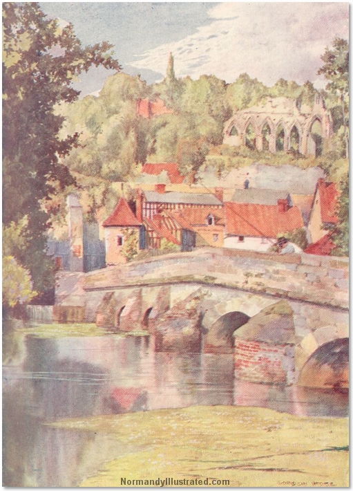 THE BRIDGE AT BEAUMONT-LE-ROGER